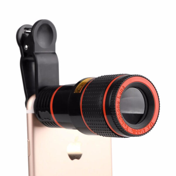 Zoom 12 x celular tablet lente aumento