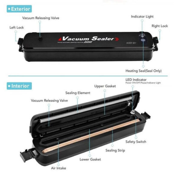 Empacadora Al Vacio Maquina Selladora - Imagen 3