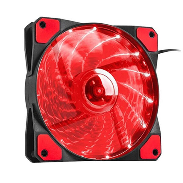 Ventilador Fan Cooler 12cm 120mm Azul Rojo Rgb Multicolor Gamer Pro - Imagen 3