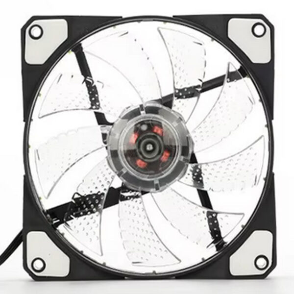 Ventilador Fan Cooler 12cm 120mm Azul Rojo Rgb Multicolor Gamer Pro - Imagen 5