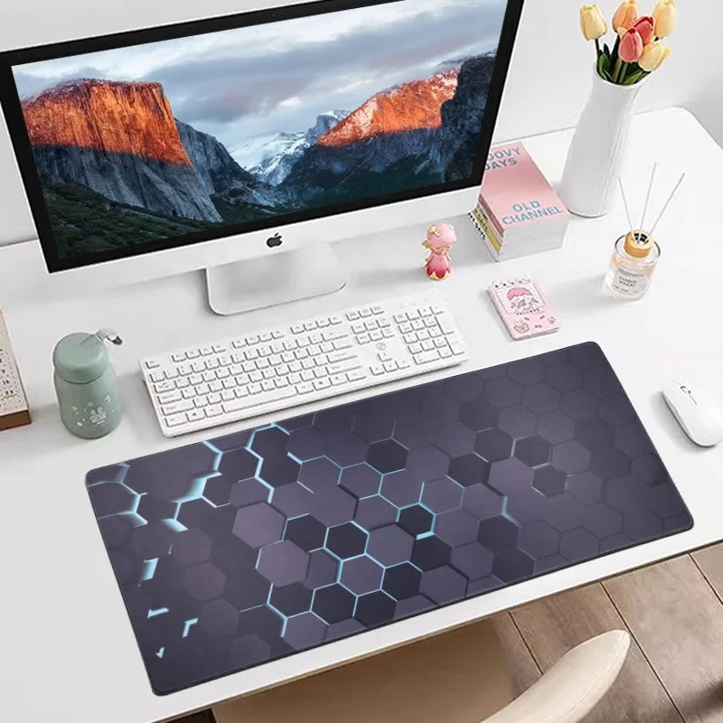 Mouse Pad Gamer XXL 900 x 400 x 4mm - Blue Hive - Imagen 2