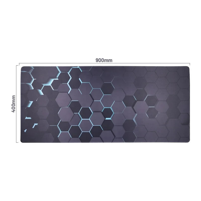 Mouse Pad Gamer XXL 900 x 400 x 4mm - Blue Hive - Imagen 6