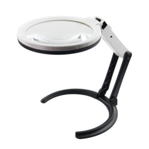 Lupa Escritorio con luz LED